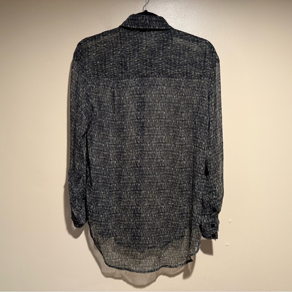 Finley Monica Pixel Chiffon top blouse women’s XS - Picture 10 of 10